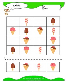 Sudoku Çocuk Bulmacaları